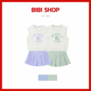 [Trẻ em] Bộ váy vest Campus_SPSMD23KG3Hấp